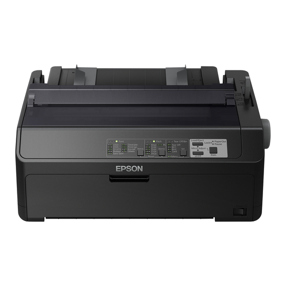 Epson C11CF39201 User Manual