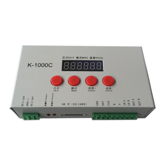 SuperLightingLED K-1000C Operation Manual