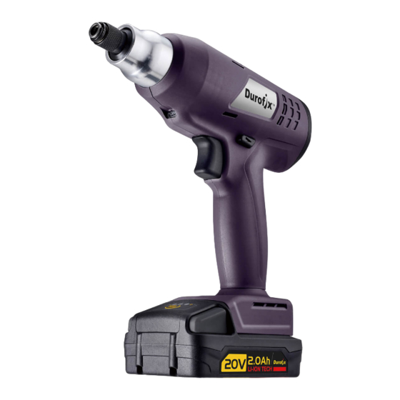 DUROFIX RV2052-WR8 Information Manual