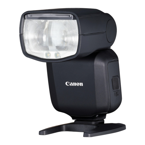 CANON SPEEDLITE EL5 ADVANCED USER'S MANUAL Pdf Download ManualsLib