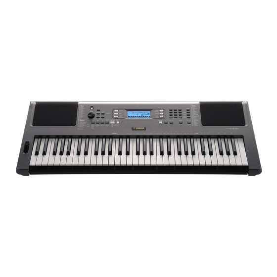 Yamaha PSR-I300 Owner's Manual