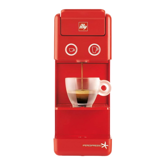 illy IPERESPRESSO Y3.2 Instruction Manual