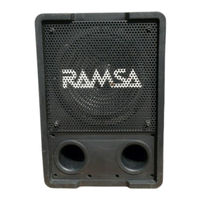 Panasonic Ramsa WS-SP2A Operating Instructions Manual