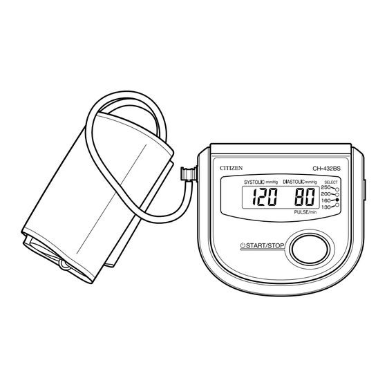 Citizen CH-432BS Instruction Manual
