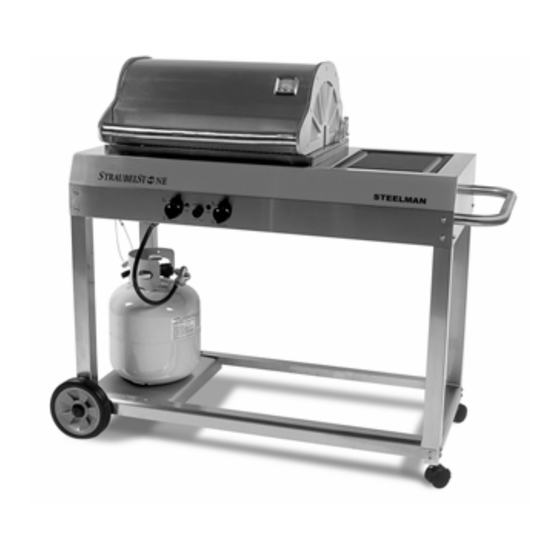 StraubelStone STEELMAN & EXECUTIVE GAS BARBECUE CARTS Manuals