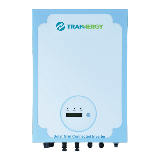 Trannergy PVI 1800 User Manual