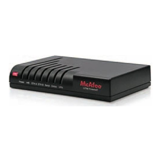 McAfee SG310 Administration Manual