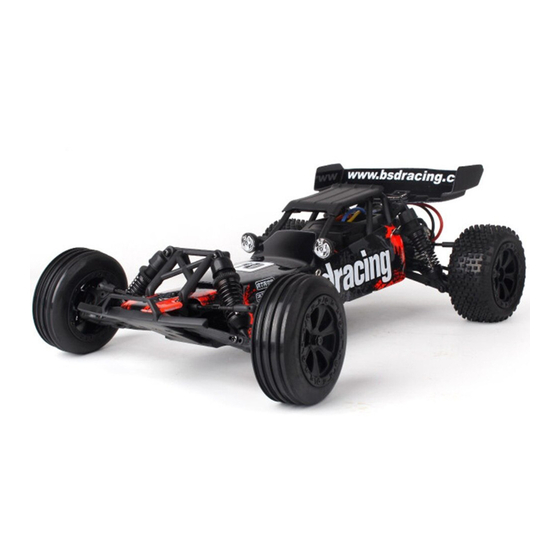 BSD-Racing BS709T 1/10 2WD EP Instruction Manual