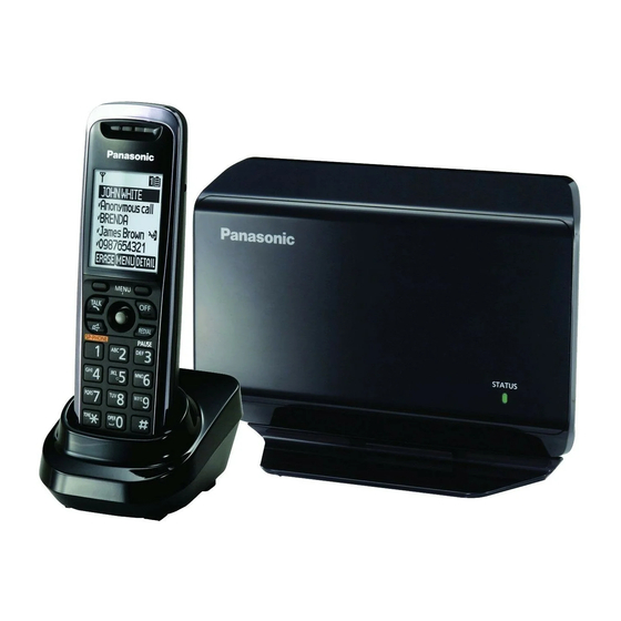 Panasonic KX-TGP500 Set Up And Usage Instructions
