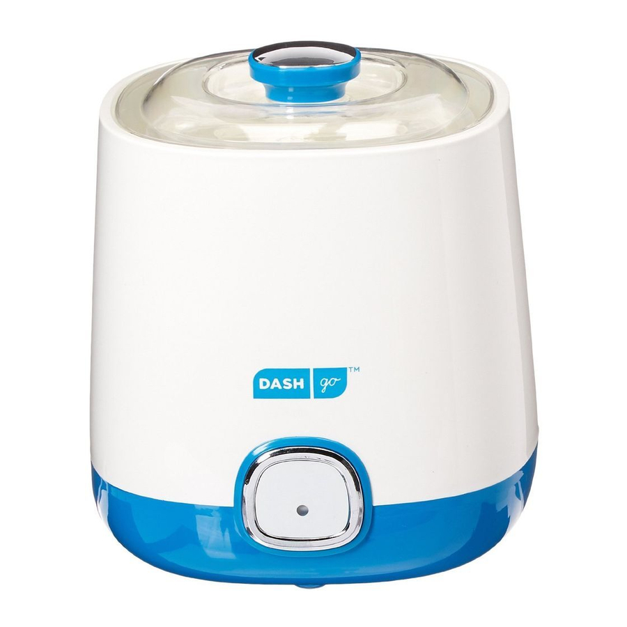 Dash 7 yogurt clearance maker