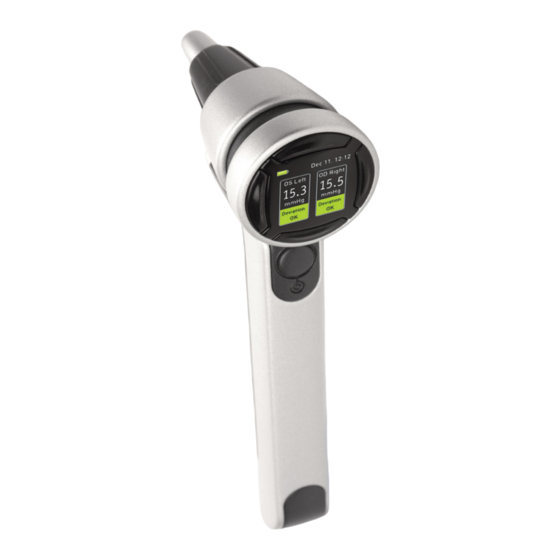 Icare Pro TA03 Quick Manual