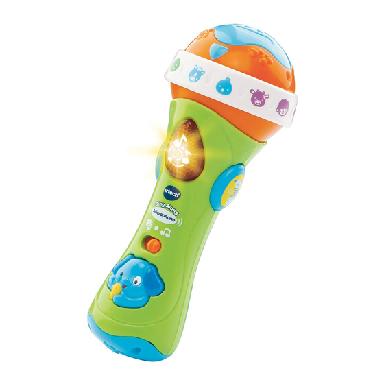 VTech Baby Sing Along Microphone User Manual