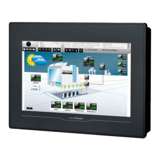 User Manuals: YASKAWA VIPA HMI TP110-CL Touch Panel