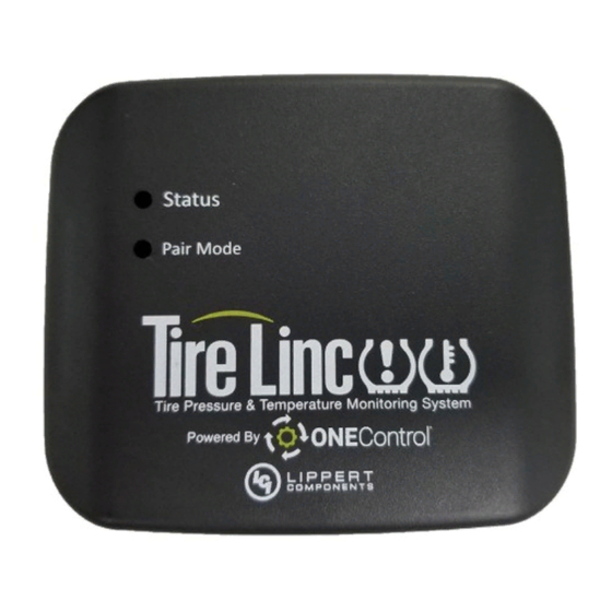 Lippert Components Tire Linc 2020106863 Manuals