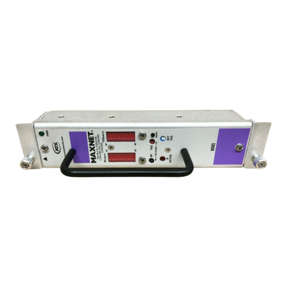 ATX MAXNET MNRS Installation & Operation Manual