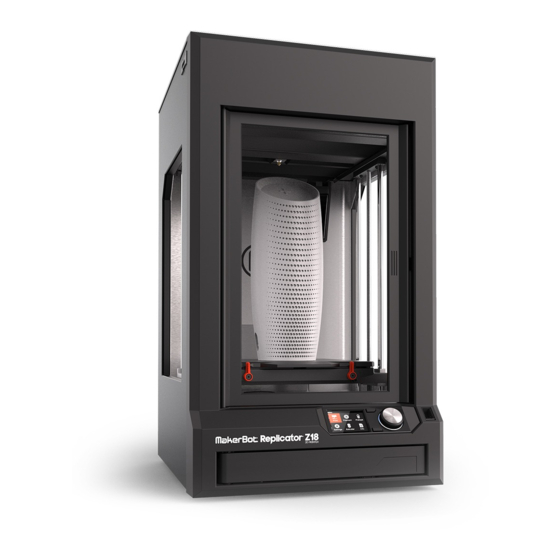 MakerBot Replicator Z18 Teardown Manual