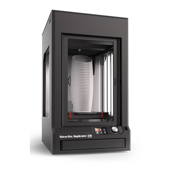 MakerBot Replicator Z18 Instructions