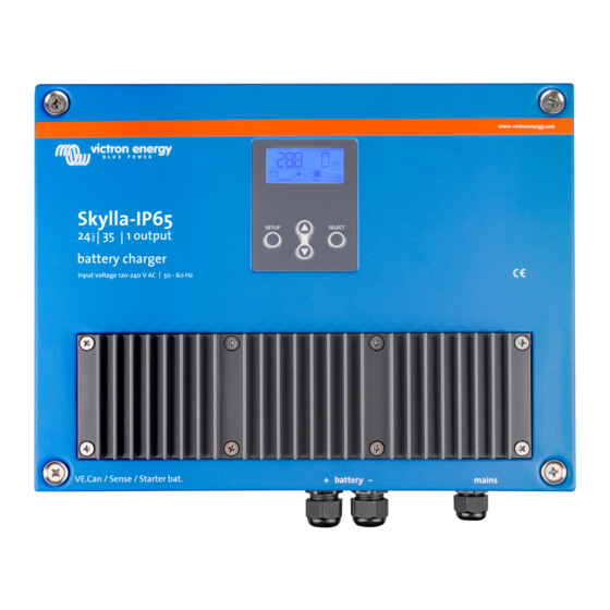 Victron energy Skylla-IP65 Manual
