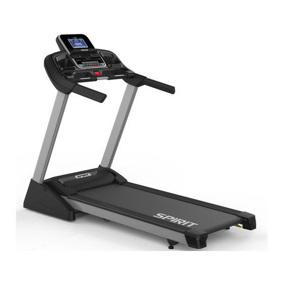Dyaco Canada Spirit Fitness XT285 Owner's Manual