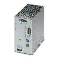 Phoenix Contact QUINT4-PS/1AC/24DC/20/+ Datasheet