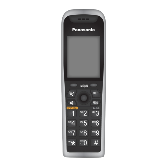 Panasonic KX-TGP500 Quick User Manual