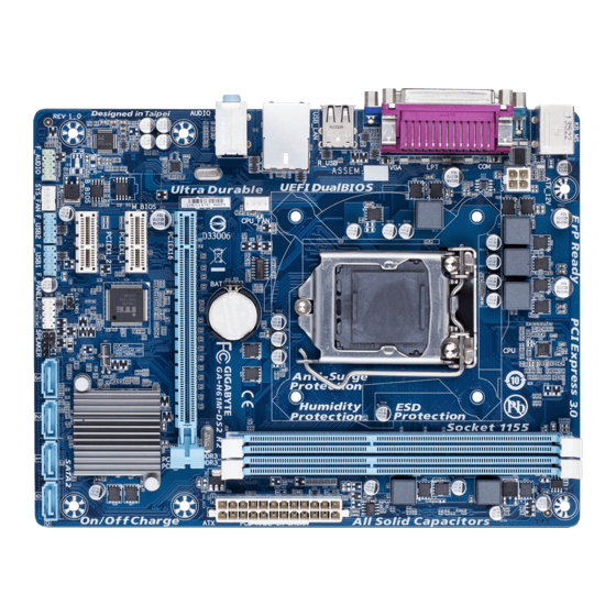 Gigabyte GA-H61M-DS2 R2 User Manual