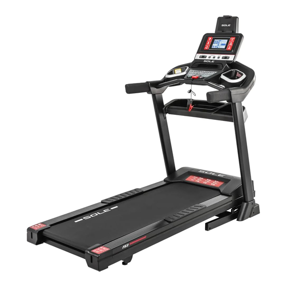 Sole Fitness F63 Owner's Manual