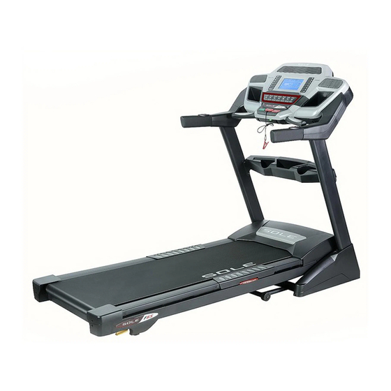 Sole Fitness F63 Owner's Manual