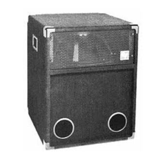 Electro-Voice S-181 Specifications