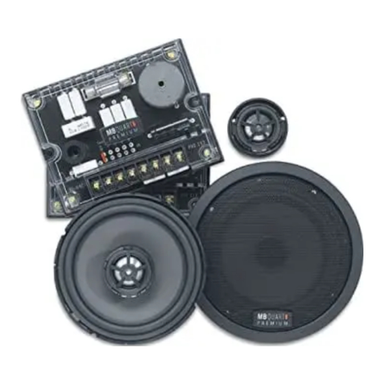 MB QUART Premium PTE 25 Installation Manual