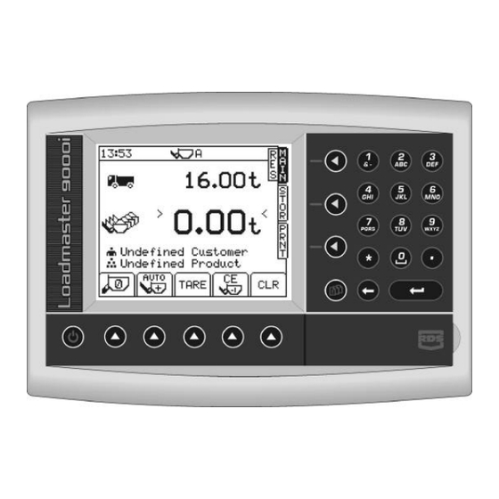 RDS loadmaster 9000i Manuals