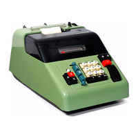 Olivetti Elettrosumma 22 Operating Instructions Manual