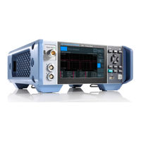 Rohde & Schwarz R&S NRX User Manual