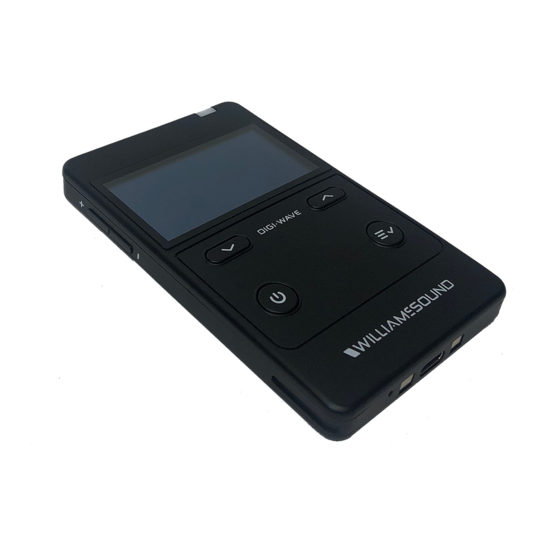 Williams Sound Digi-Wave 400 Series Preliminary Manual