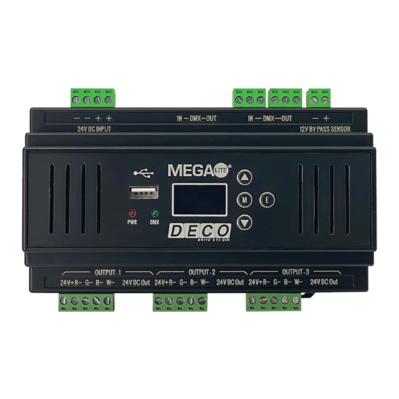 Mega Lite DECO User Manual