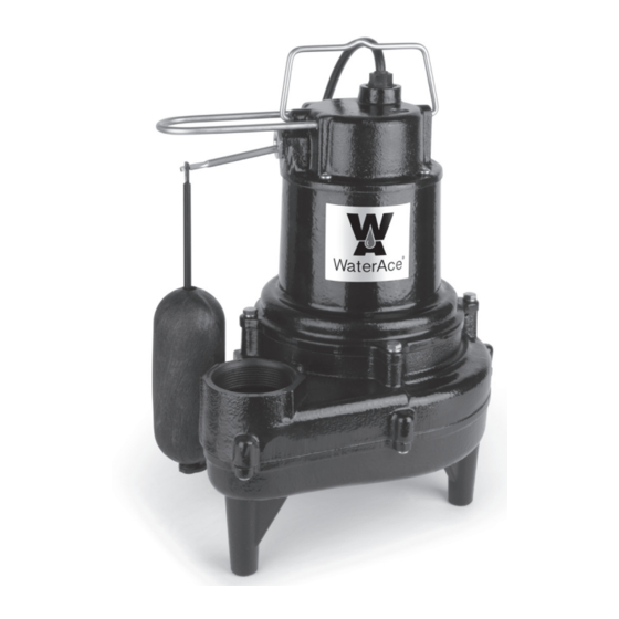WaterAce WA50SASW Owner's Manual