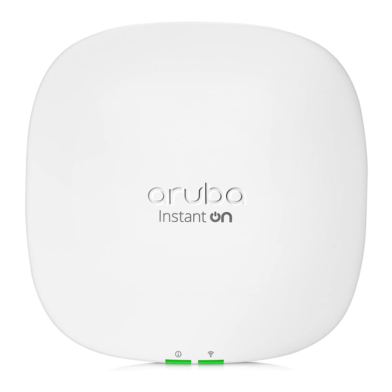 Aruba AP25 Installation Manual