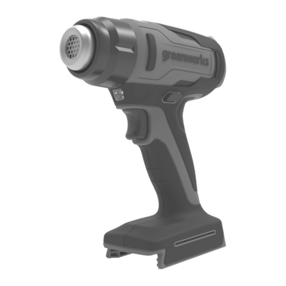GreenWorks HG24B00 Operator's Manual