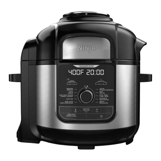 Ninja FOODI DELUXE TENDERCRISP FD400C Series Manuals