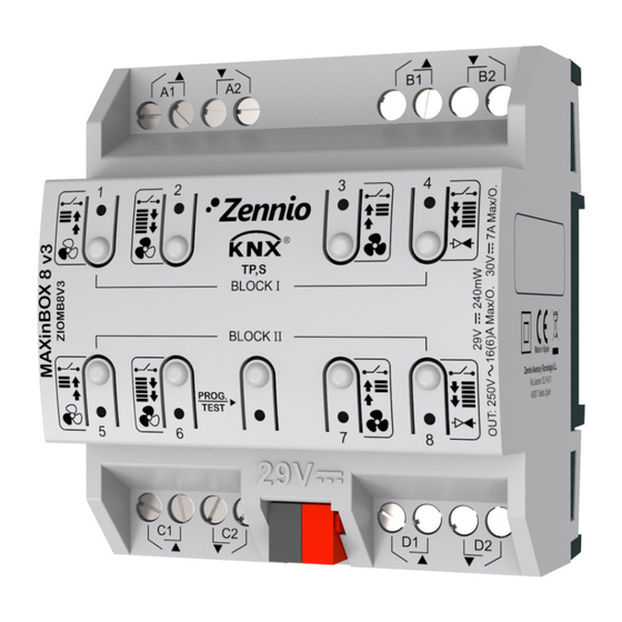 Zennio MAXinBOX 8 v3 Technical Documentation