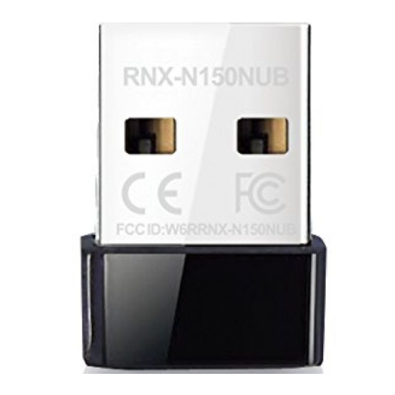 Rosewill RNX-N150NUB Manuals