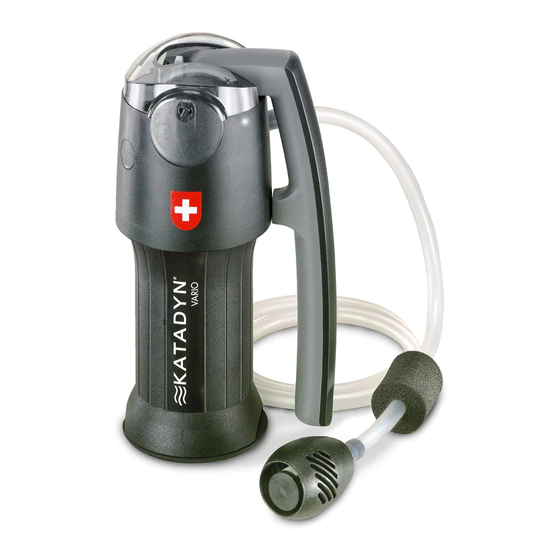 Katadyn 8014931 User Manual