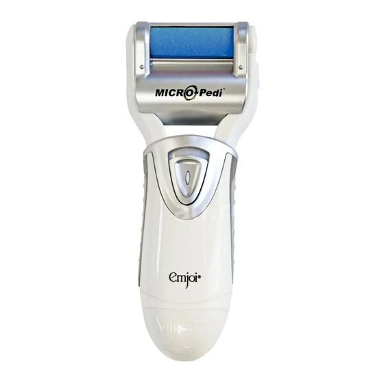 Emjoi MICRO-PEDI Instruction Manual