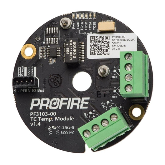ProFire PF3100 Series Product Manual