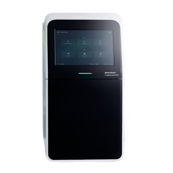 cytiva Amersham ImageQuant 800 User Manual
