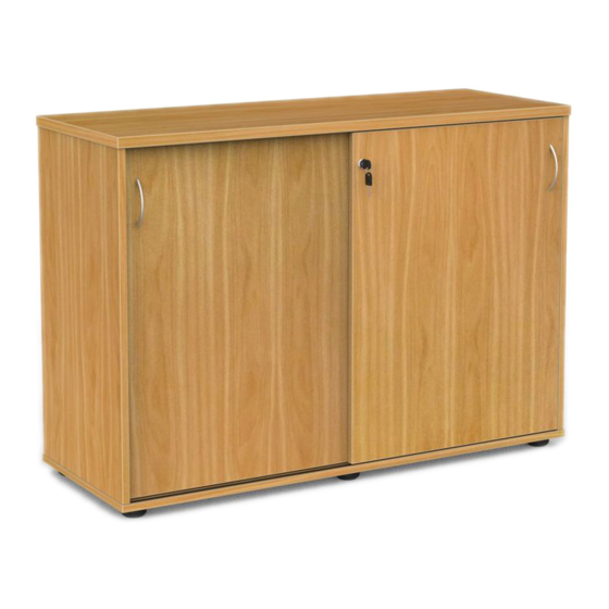 Knight Ergoplan Credenza Assembly Instructions Manual