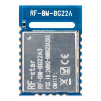 Rf-Star RF-BM-BG22A3 Manual