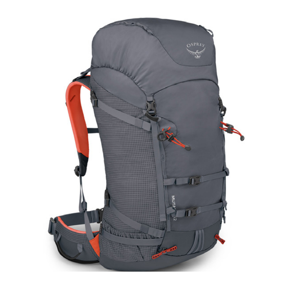 Osprey Mutant 22 Owner's Manual