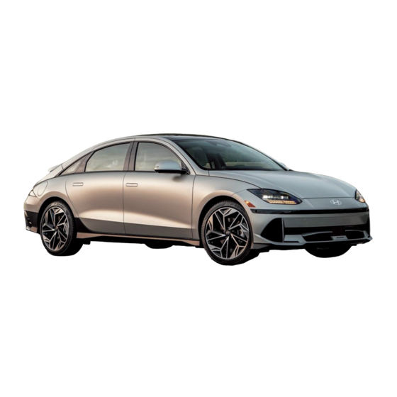 Hyundai IONIQ 6 ELECTRIC 2023 Quick Reference Manual