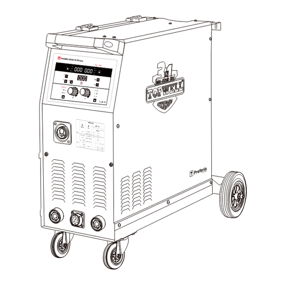 Topwell PROMIG 250SYN DPulse Quick Manual